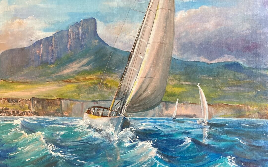 Sailing around Eigg